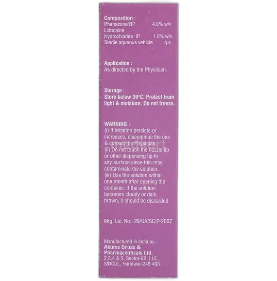 lidozone ear drops 10 ml
